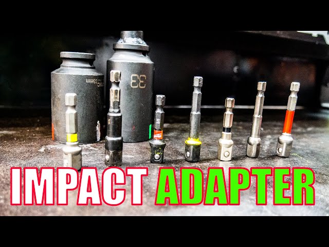 Which Impact Adapter is the Best? 1/4" Impact Driver Adapters [TESTED]