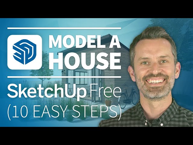 How to Model a House in SketchUp Free (10 EASY Steps)