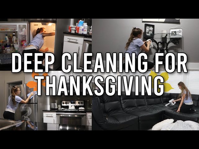 DEEP CLEANING MY LIVING ROOM & KITCHEN ♥ GYPSY HOUSE WIFE CLEANING MOTIVATION