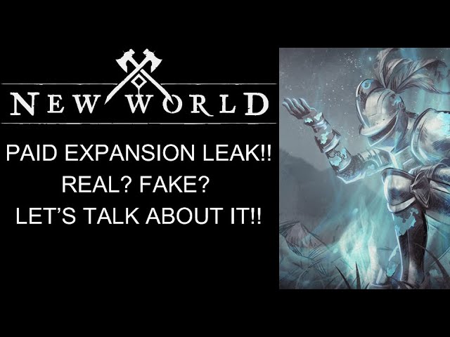 New World Paid Expansion Leak!! Is It Real? WTF Is A Swimming Profession? Let’s Talk About It!