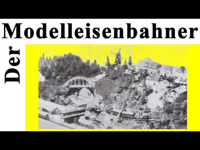 H0, TT, N? Ideen alter Moba-Anlagen  -  Der Modelleisenbahner 07/70
