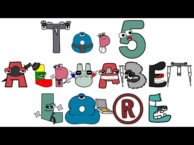 TOP 5 Best Alphabet Lore Animations