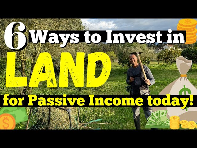 Buy Land NOW - 6 Ways to Generate Passive Income from a Small Piece of Land