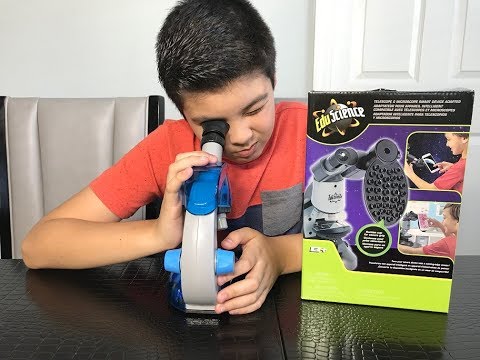 Edu Science Student Microscope and Smart Device Adapter Review