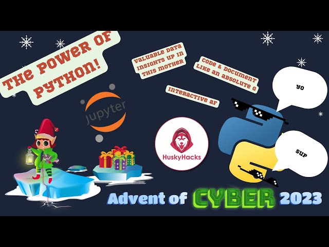 we are so-ho-ho back | TryHackMe Advent of Cyber 2023 Day 2 [Python + Jupyter Notebooks]