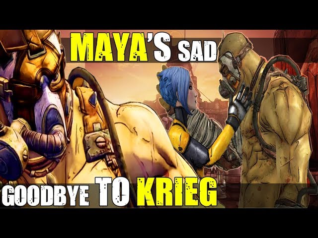 Borderlands 3 - Maya’s Sad Goodbye to Krieg ( "Entwined" ECHO log ) PLUS How They Met