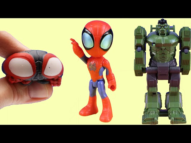 Spidey And Friends Squishy Mystery | Superhero Adventure - Spider-Man Family