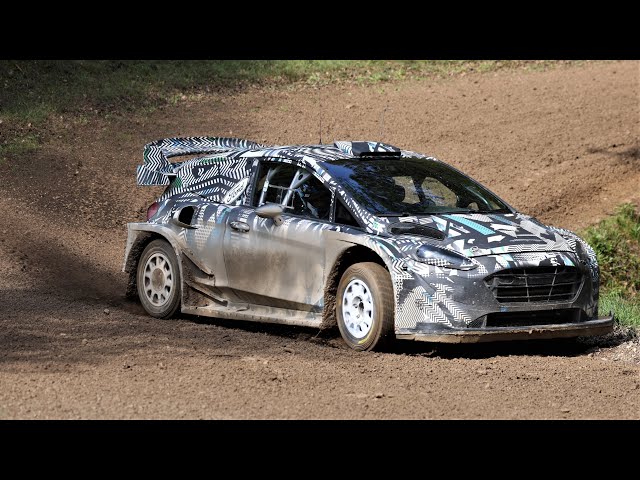 Test Adrien Fourmaux | WRC Ford Fiesta Rally1 Hybrid 2022 by Jaume Soler