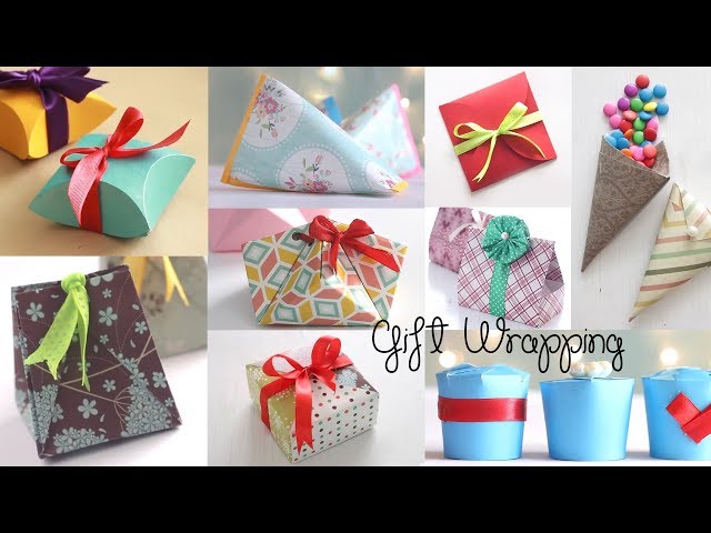 10 Fantastic Gift Wrap Ideas | Paper Crafts | Compilation