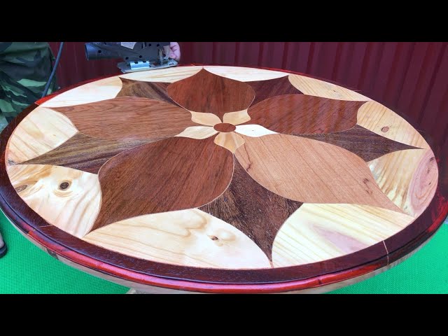 Diy Wood Working Ideas - How To Make A Perfectly Round Table Top