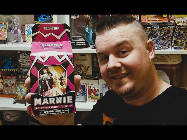 Marnie Premium Tournament Collection Box and Chilling Reign Booster Opening