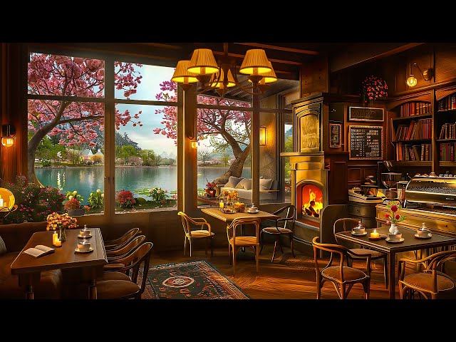 Relaxing Jazz Instrumental Music in Cozy Coffee Shop Ambience ☕ Smooth Jazz Music for Work, Focus