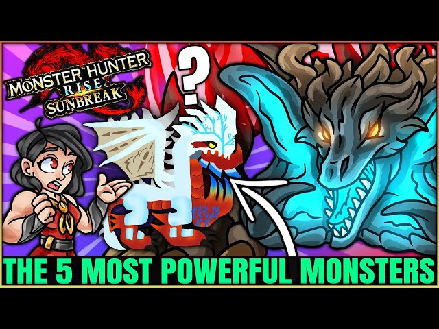 The TRUE 5 Most Powerful Monsters in All of Monster Hunter! (Lore/Discussion/Fun)