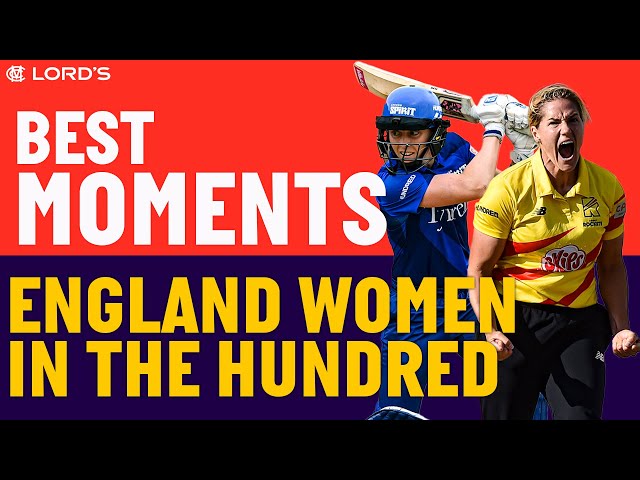 BEST England Women’s Moments in the Hundred at Lord's! | The Hundred 2021