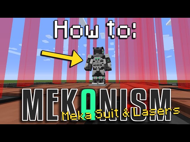 How to: Mekanism | MekaSuit and Lasers (Minecraft 1.16.5)