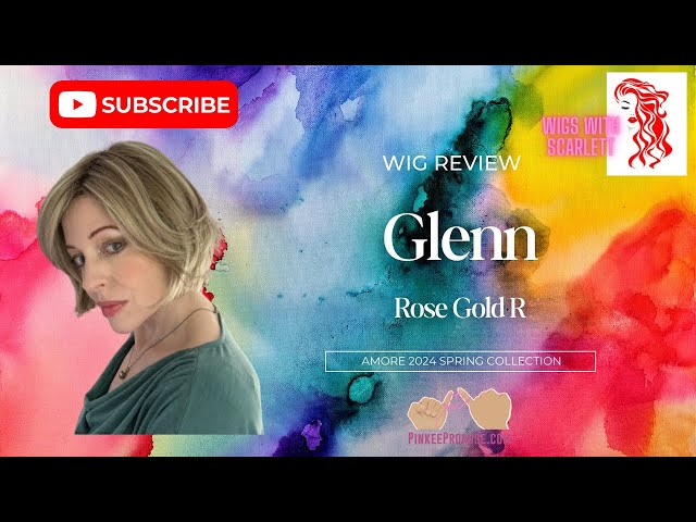 Glenn by Amore Rose Gold R Wig Review