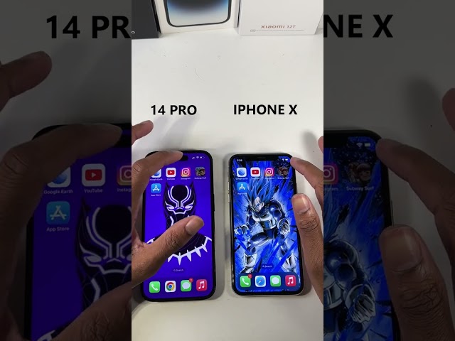iPhone 14 Pro VS iPhone X - Speed Test!