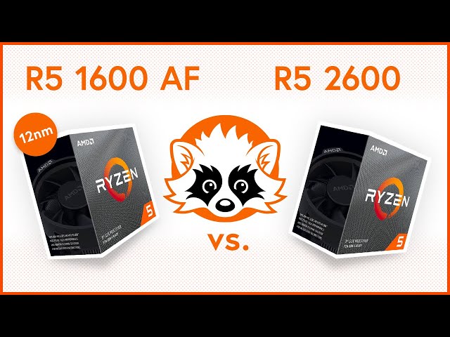 AMD R5 1600 AF vs. AMD R5 2600 comparison - Whoa! The Ryzen 5 1600 AF is almost a Ryzen 5 2600! 🤩