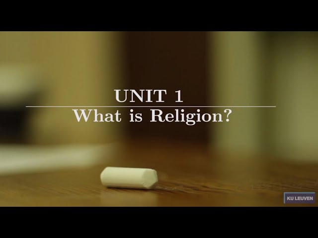 Introduction to philosophy of religion, part 1: What is religion?