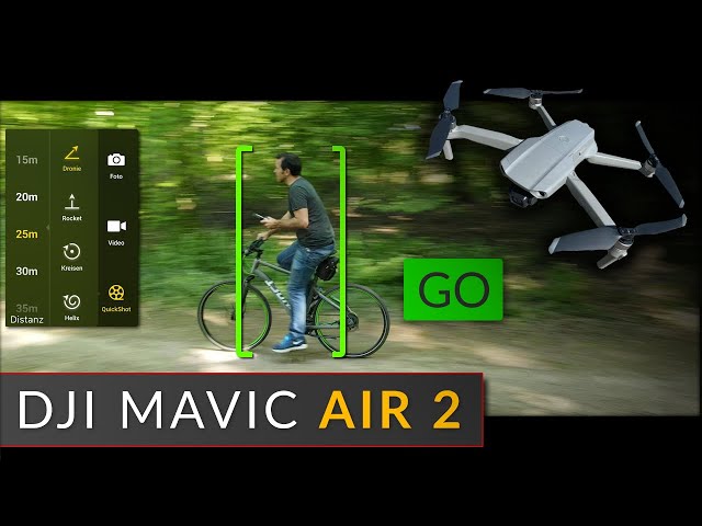 DJI Mavic Air 2: operations manual and settings [DE w/ EN subtitle]