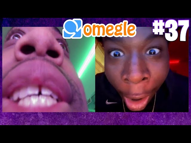 HE FELL OFF HIS CHAIR!! - (Omegle Funny Moments) #37