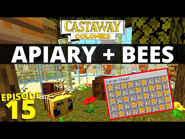 MineColonies - Apiary, Beekeper, Bee, Honey! #15