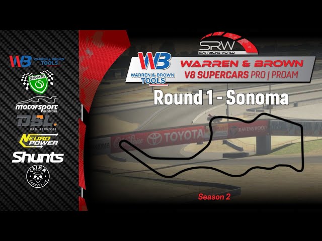II Warren & Brown Tools II V8 Supercars Super Sunday II 2024 II Season 2 II Round 1