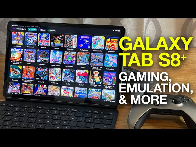Samsung Galaxy Tab S8 Plus - Gaming Emulation and PC Game Streaming