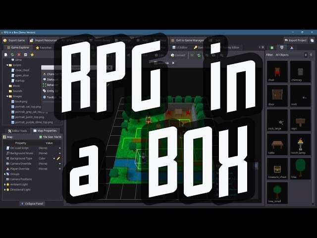 RPG in a Box Game Engine