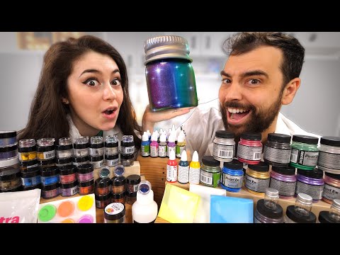 Can We Turn Resin Pigments Into PAINT?