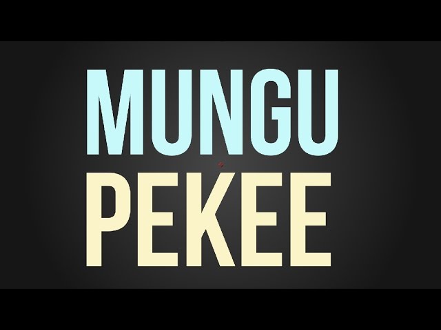 Nyashinski - Mungu Pekee (Official Lyric Video)