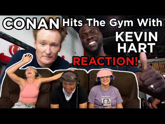 CONAN Hits The Gym With KEVIN HART - Reaction!