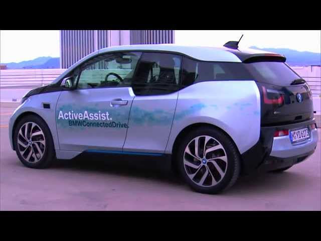 CES Las Vegas 2015: BMW i3, BMW Remote Valet Parking Assistant.