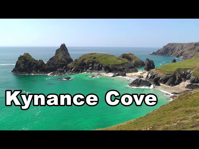 Kynance Cove in Cornwall England on A Perfect Day