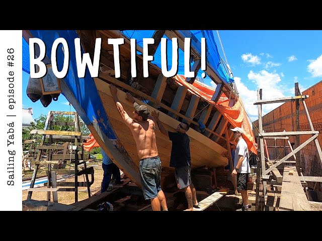 Starting to look like a boat again! — Sailing Yabá #26