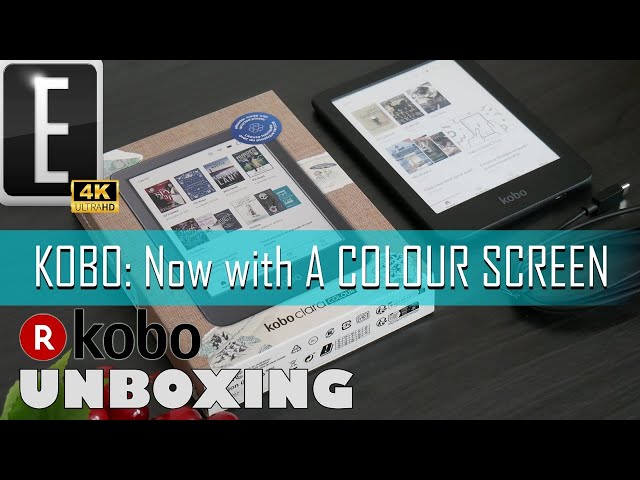 Kobo has COLOR now | Kobo Clara Colour Unboxing
