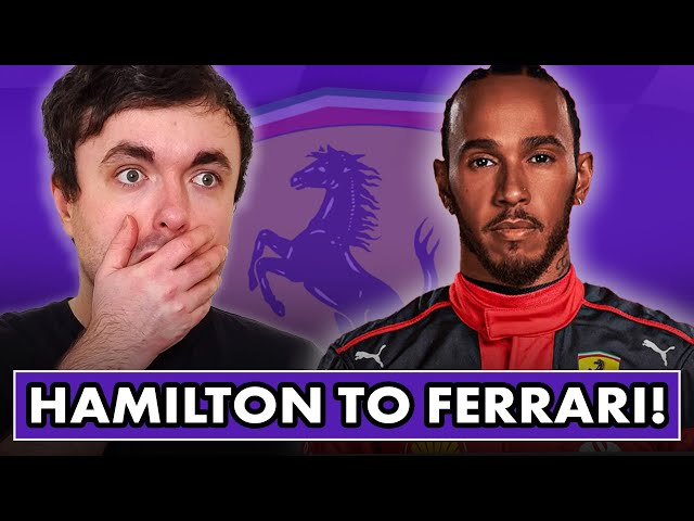 Our SHOCKED reaction to Lewis Hamilton joining Ferrari