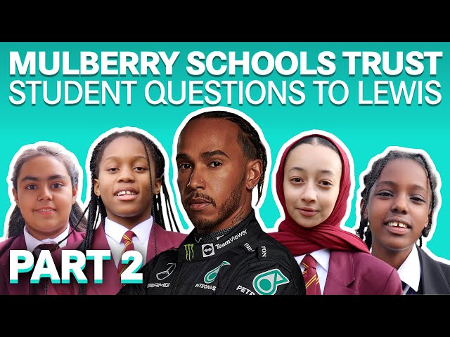 Lewis Hamilton Answers F1 Questions from Mulberry School Kids: Part 2
