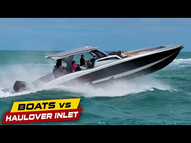 HAULOVER LAYS THE SMACKDOWN ON THIS BOW RIDER! | Boats vs Haulover Inlet