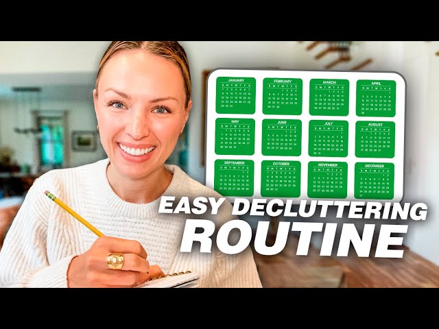 Try THIS Declutter Routine to Keep Your Home Clutter Free!