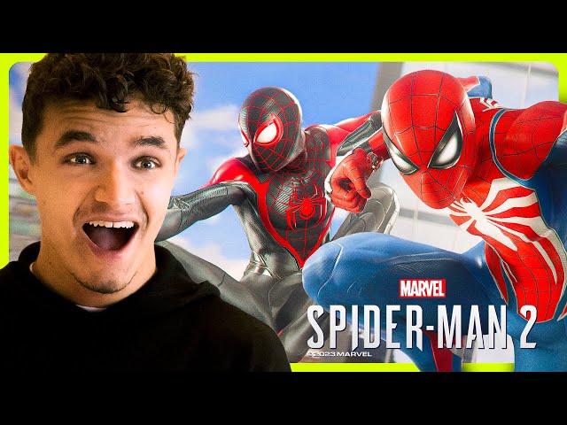LANDO NORRIS PLAYS MARVEL'S SPIDER-MAN 2 FOR THE FIRST TIME