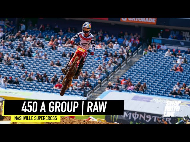 450 A Group RAW Laps At The 2024 Nashville Supercross