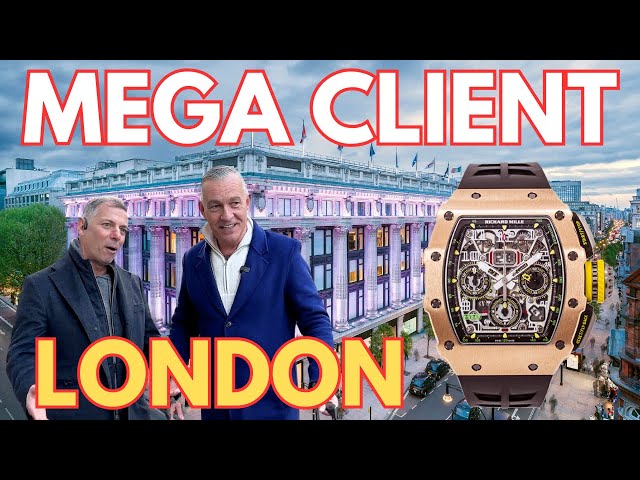 Mega Luxury Watch Client flies in to Consign his Collection / Selfridges London & Rolex CPO, Watches
