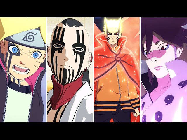 Naruto x Boruto Ultimate Ninja Storm Connections - All Ultimate Jutsus