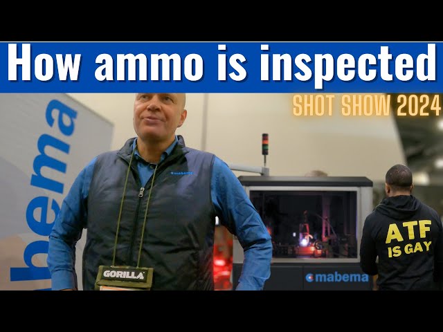 Shot Show 2024 Ammo Sorting Machine Changing the Game | Mabema Vision Tech | How ammo is inspected