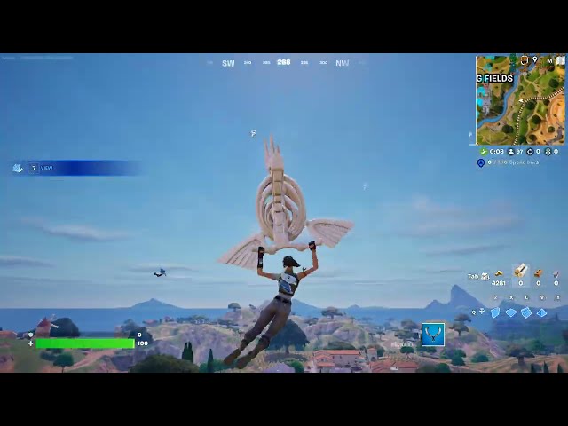 Fortnite I love Zeus Thunderbolt and Wings of Icarus #4k #3080ti #gameplay