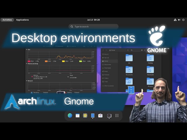 Gnome: Desktop Environments on Arch Linux Ep. 6