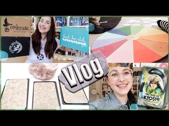 Triple bookish September unboxing, Rise of Kyoshi review & chats | Book Roast