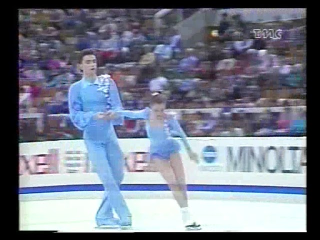 Ekaterina Gordeeva e Sergei Grinkov (URS) - 1988 Worlds Pairs Long Program (FS) - Italiano