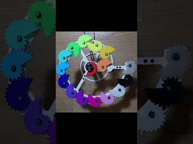 Mechanism 3D printed